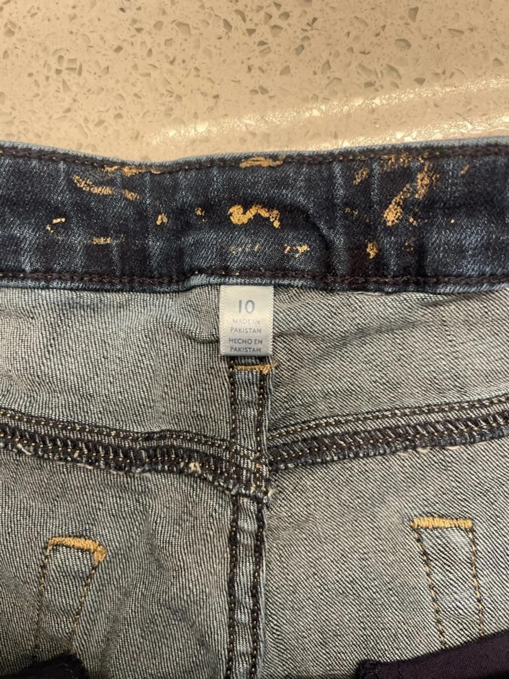 Seven7 Dark Blue Denim weekend Jean Shorts